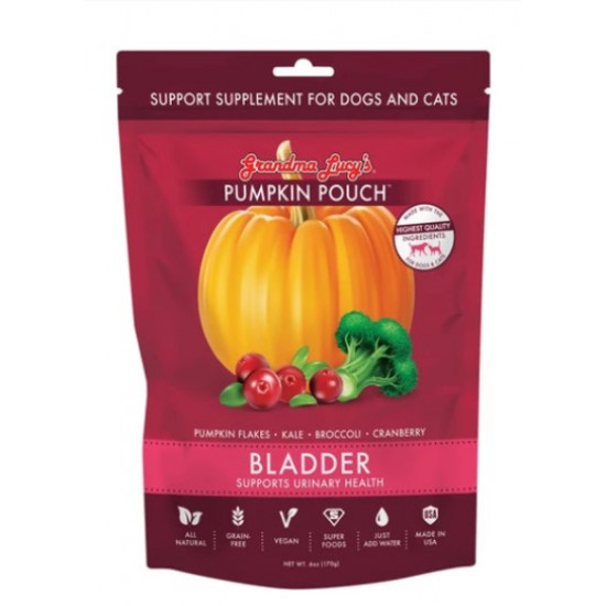 Grandma Lucy’s Pumpkin Pouch Bladder Supplement For Cats & Dogs 6oz Grandma Lucy’s Pumpkin Pouch Bladder Supplement For Cats & Dogs 6oz