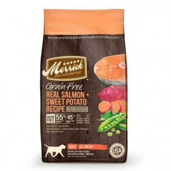 Merrick Grain Free Real Salmon & Sweet Potato Dry Dog Food (2 Sizes)