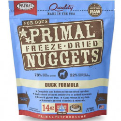 Primal Freeze-Dried Canine Duck Nuggets 14oz Primal Freeze-Dried Canine Duck Nuggets 14oz