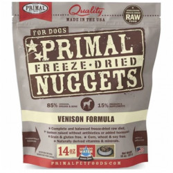 Primal Freeze-Dried Canine Venison Nuggets 14oz Primal Freeze-Dried Canine Venison Nuggets 14oz