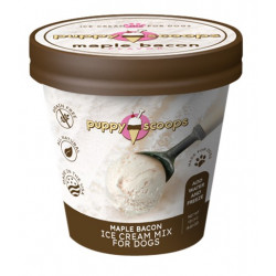 Puppy Scoops Maple Bacon Flavour Ice Cream Mix For Dogs Puppy Scoops Maple Bacon Flavour Ice Cream Mix For Dogs