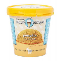 Smart Scoops Goat's Milk Pumpkin Flavour Ice Cream Mix For Dogs 151G Smart Scoops Goat's Milk Pumpkin Flavour Ice Cream Mix For Dogs 151G