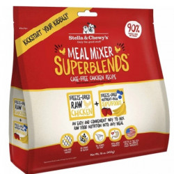 Stella & Chewy's Meal Mixer Superblends Chicken Freeze-Dried Dog Food 16oz