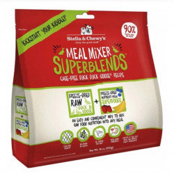 Stella & Chewy's Meal Mixer Superblends Duck Duck Goose Freeze-Dried Dog Food 16oz