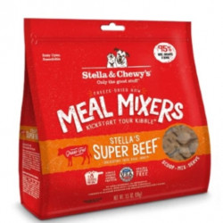 Stella & Chewy’s Stella’s Super Beef Meal Mixers Grain Free Freeze-Dried Raw Dog Food Stella & Chewy’s Stella’s Super Beef Meal Mixers Grain Free Freeze-Dried Raw Dog Food