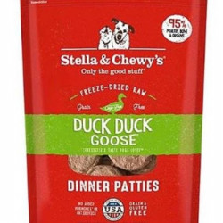 Stella & Chewy’s Duck Duck Goose Dinner Patties Freeze-Dried Dog Food