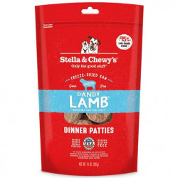 Stella & Chewy’s Freeze Dried Dandy Lamb Dinner Patties Dog Food