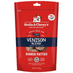 Stella & Chewy’s Venison Blend Dinner Patties Freeze-Dried Dog Food Stella & Chewy’s Venison Blend Dinner Patties Freeze-Dried Dog Food