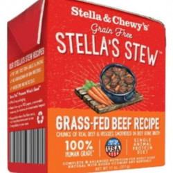 Stella & Chewy’s Stella’s Stew Grass-Fed Beef Grain-Free Adult Wet Dog Food 11oz Stella & Chewy’s Stella’s Stew Grass-Fed Beef Grain-Free Adult Wet Dog Food 11oz