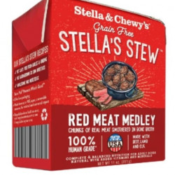 Stella & Chewy’s Stella’s Red Meat Medley Stew Grain-Free Adult Dog Stew 11oz Stella & Chewy’s Stella’s Red Meat Medley Stew Grain-Free Adult Dog Stew 11oz