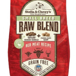 Stella & Chewy’s Small Breed Raw Blend Red Meat Kibble With Freeze-Dried Raw Grain-Free Dry Dog Food 3.5lb Stella & Chewy’s Small Breed Raw Blend Red Meat Kibble With Freeze-Dried Raw Grain-Free Dry Dog Food 3.5lb