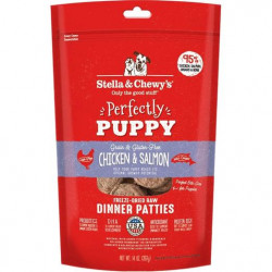 Stella & Chewy's Chicken & Salmon Puppy Dinner Patties Freeze-Dried Dog Food