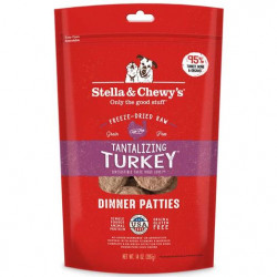 Stella & Chewy's Tantalizing Turkey Dinner Patties Freeze-Dried Dog Food