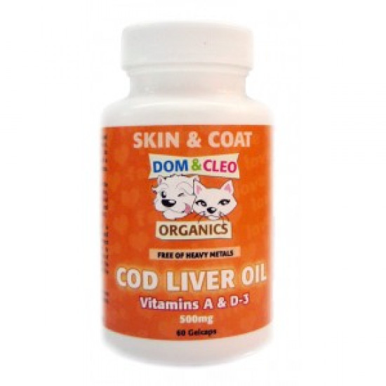 Dom & Cleo Cod Liver Oil 60Gelcaps