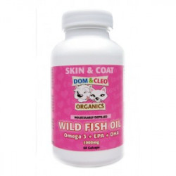 Dom & Cleo Wild Fish Oil  60Gelcaps