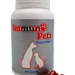 Immuno-Petz  Probiotics5  60s Supplement  for (Dogs/Cats)