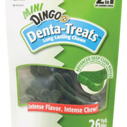 Dingo Denta Long Lasting Chews Mini ( 10.4oz) 26 pcs Dingo Denta Long Lasting Chews Mini ( 10.4oz) 26 pcs