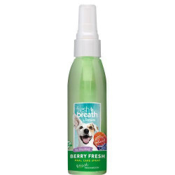 Tropiclean Fresh Breath Oral Care Spray (118ml) Berry Fresh