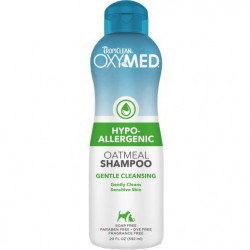 Tropiclean OxyMed Hypoallergenic Oatmeal Shampoo for Dog & Cat Tropiclean OxyMed Hypoallergenic Oatmeal Shampoo for Dog & Cat