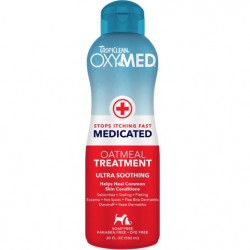 Tropiclean OxyMed Medicated Oatmeal Treatment Rinse for Cats & Dogs 20oz Tropiclean OxyMed Medicated Oatmeal Treatment Rinse for Cats & Dogs 20oz