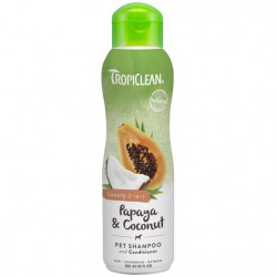 Tropiclean Luxury 2-in-1 Papaya & Coconut Pet Shampoo & Conditioner Tropiclean Luxury 2-in-1 Papaya & Coconut Pet Shampoo & Conditioner