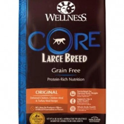 Wellness CORE Grain Free Large Breed Formula Dry Dog Food 24lb Wellness CORE Grain Free Large Breed Formula Dry Dog Food 24lb