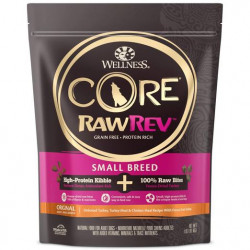 Wellness CORE RawRev Grain Free (Small Breed) with Freeze Dried Turkey Dry Dog Food Wellness CORE RawRev Grain Free (Small Breed) with Freeze Dried Turkey Dry Dog Food