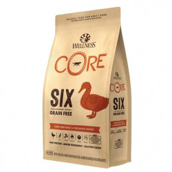 Wellness CORE SIX Limited Ingredient Cage-Free Duck & Chickpeas Recipe Dry Dog Food Wellness CORE SIX Limited Ingredient Cage-Free Duck & Chickpeas Recipe Dry Dog Food