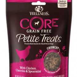 Wellness Core Petite Treats Chicken, Cherries & Spearmint Soft Dog Treats 170g Wellness Core Petite Treats Chicken, Cherries & Spearmint Soft Dog Treats 170g