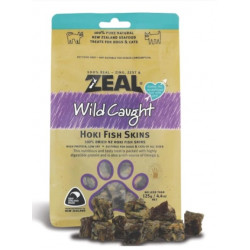 Zeal Free Range Naturals Hoki Fish Skins Cat & Dog Treats 125g Zeal Free Range Naturals Hoki Fish Skins Cat & Dog Treats 125g
